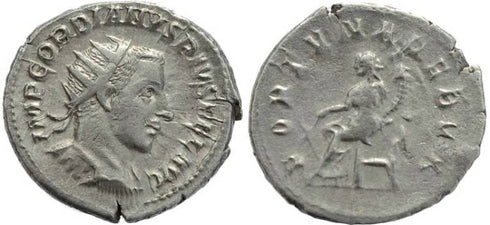 Gordian III AR silver antoninianus - FORTVNA REDVX